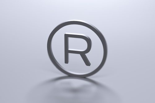 Symbole 'R' de marque déposée, représentant la protection de la propriété intellectuelle.